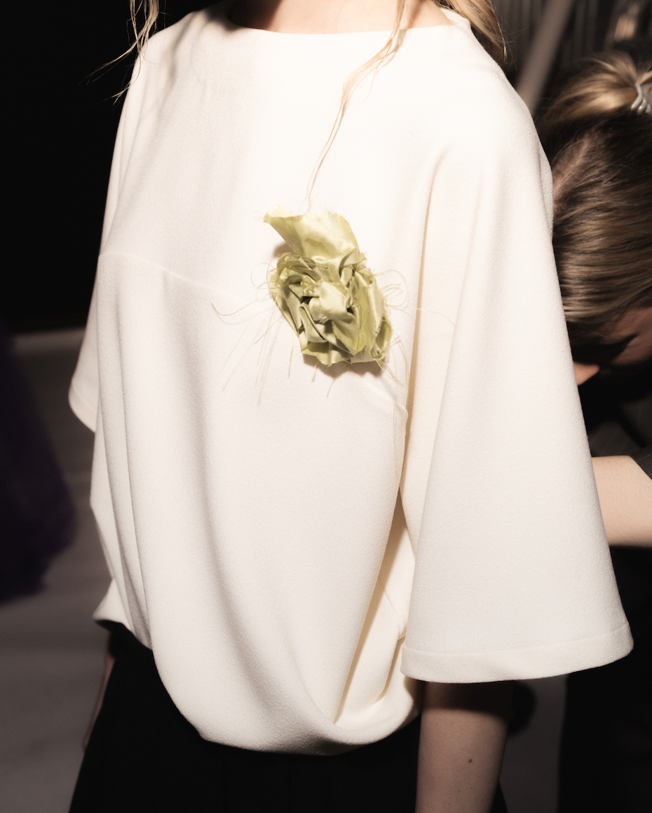 Brooch in Silk