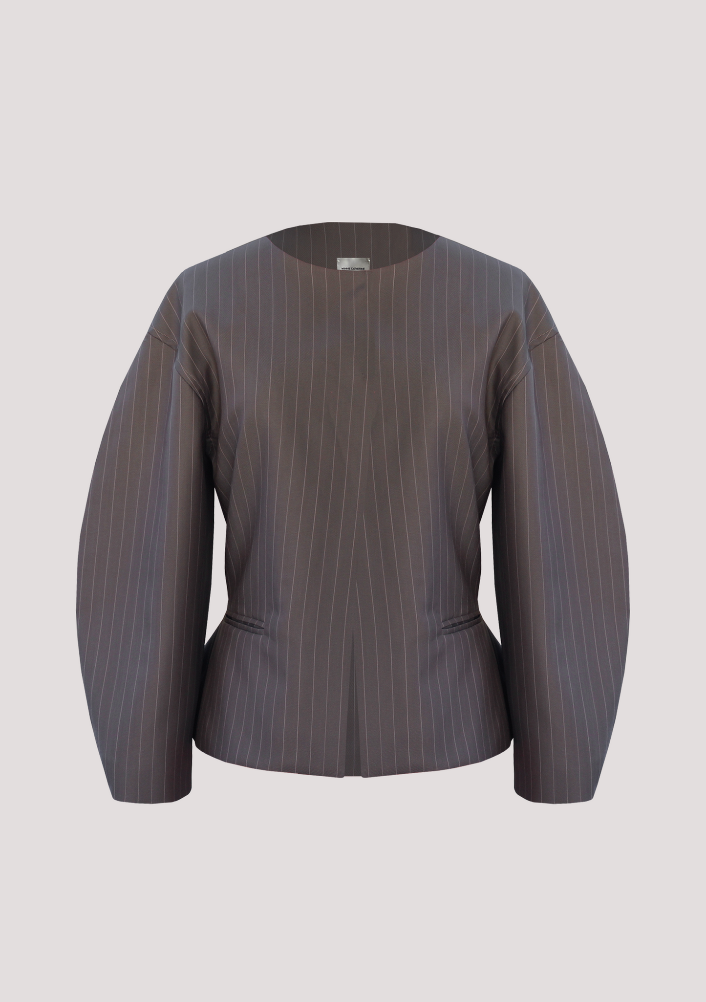 Elsie Jacket in Pinstripe