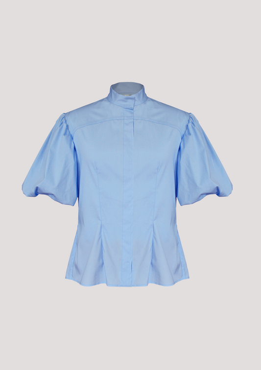 Ophelia Shirt in Cotton and Nylon