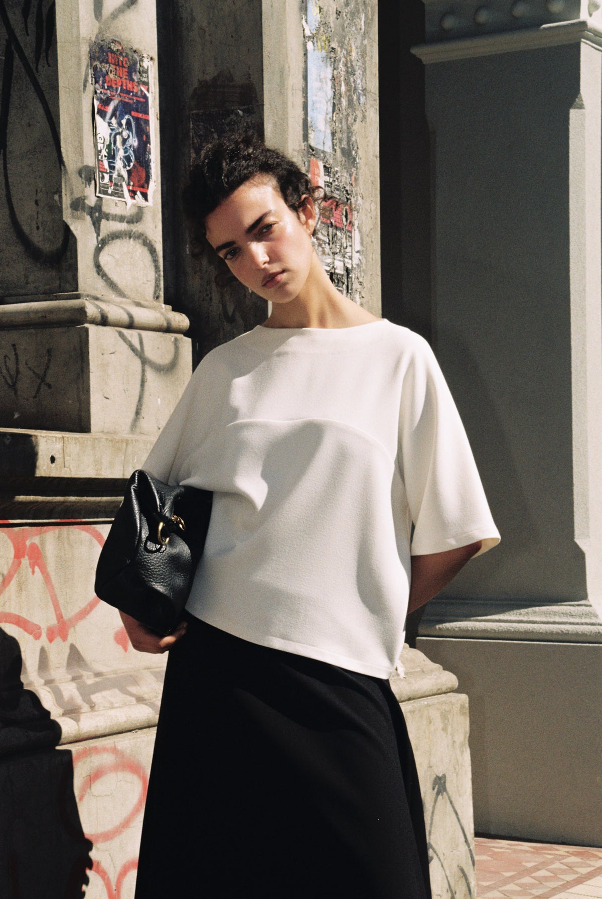 Maude Tee in Crepe
